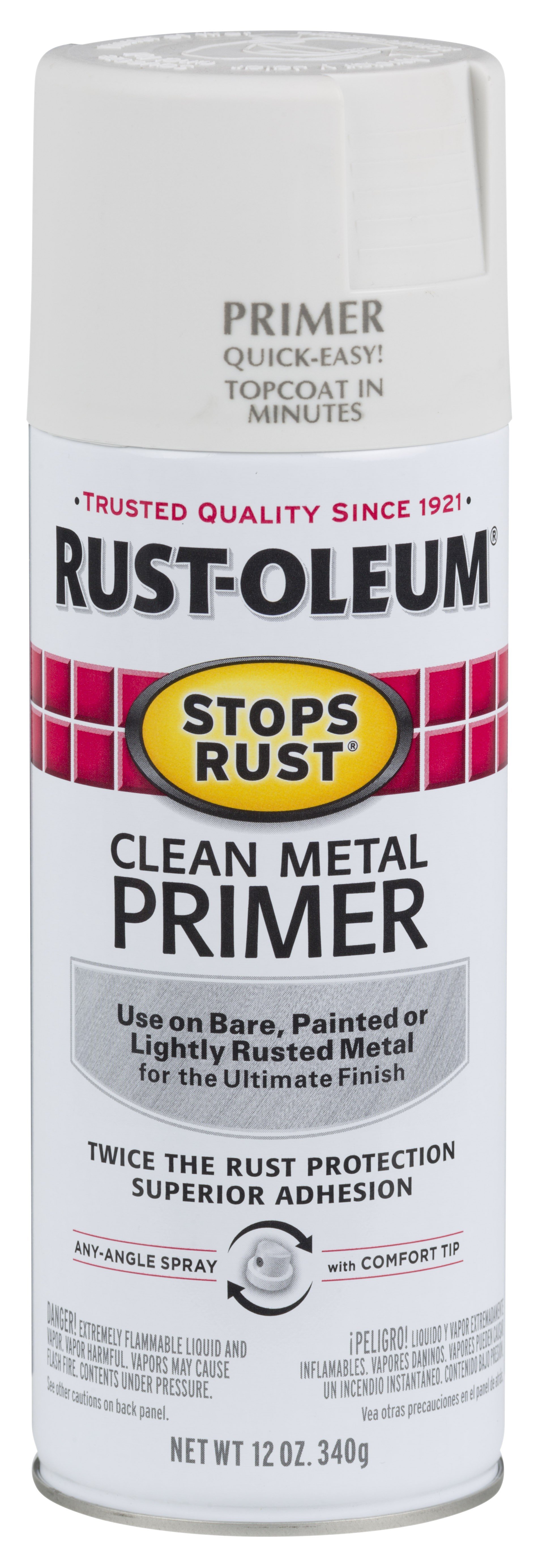 Rust-Oleum Stops Rust Clean Metal Primer White Spray - 7780830