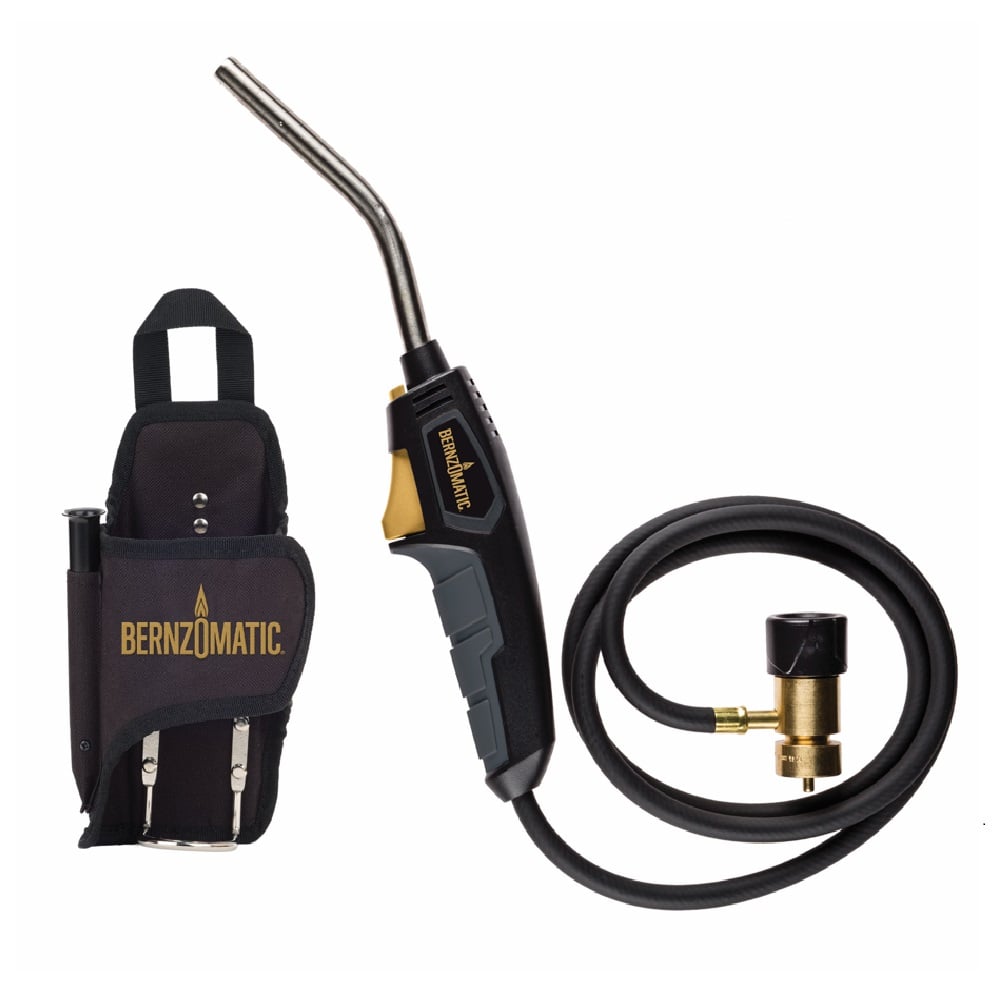 Bernzomatic Reach Torch with 4' Flexible Hose and Fuel Holster - BZ8250HT