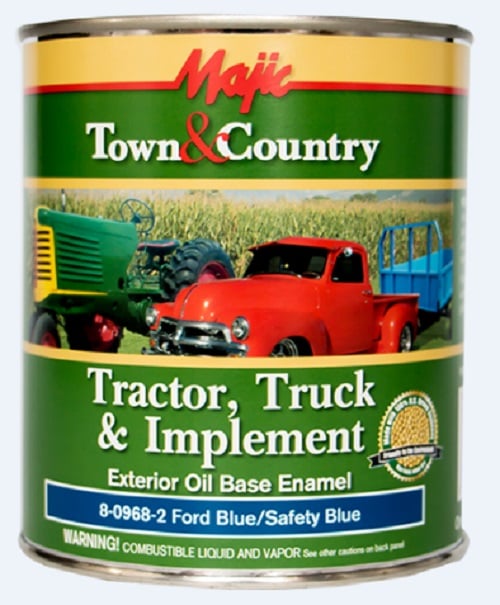 Majic Tractor Truck & Implement Exterior Oil Based Enamel Paint Ford Blue/Safety Blue - 8-0968-2