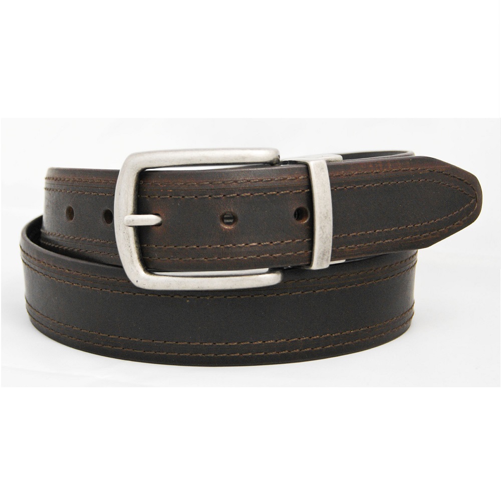 Hickory Creek Men's Reversible Leather Belt Black/Brown - 2630-20