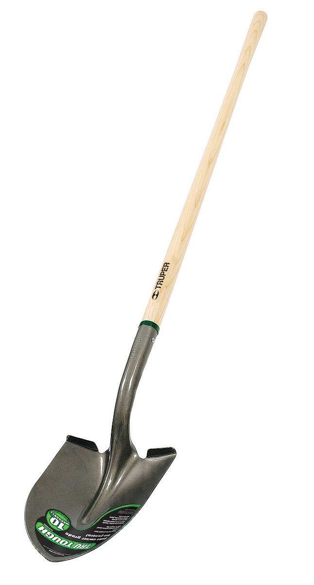 Truper Shovel Round Point with Long Handle - 33037
