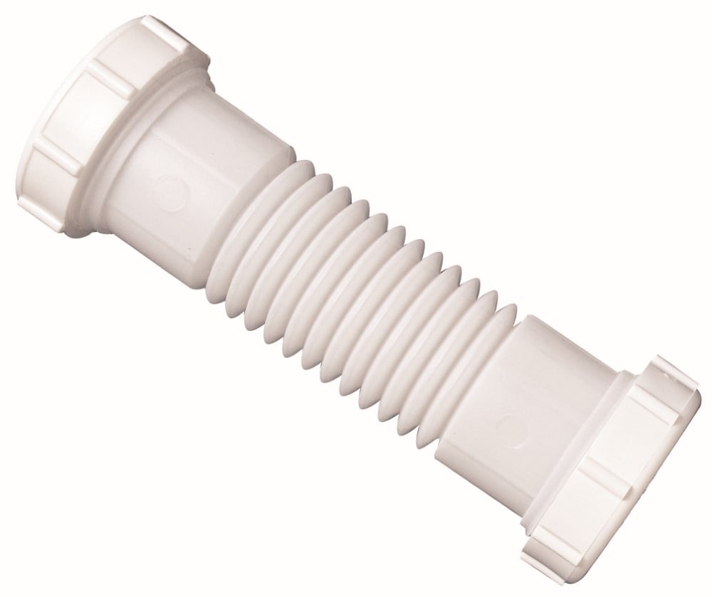 Plumb Pak Flex N Foot Fix Double Slip Joint Repair Coupling 1-1/2 Inch or 1-1/4 Inch 6 Inch Long - PP812-15
