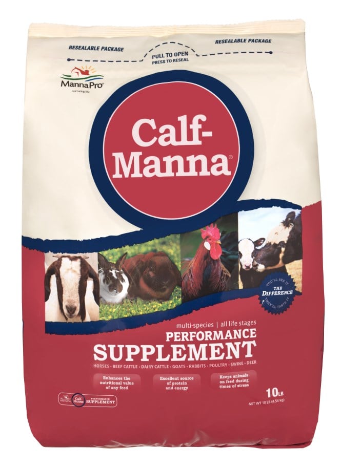 Manna Pro Calf-Manna Performance Supplement, 10 lb. Bag - 1000103