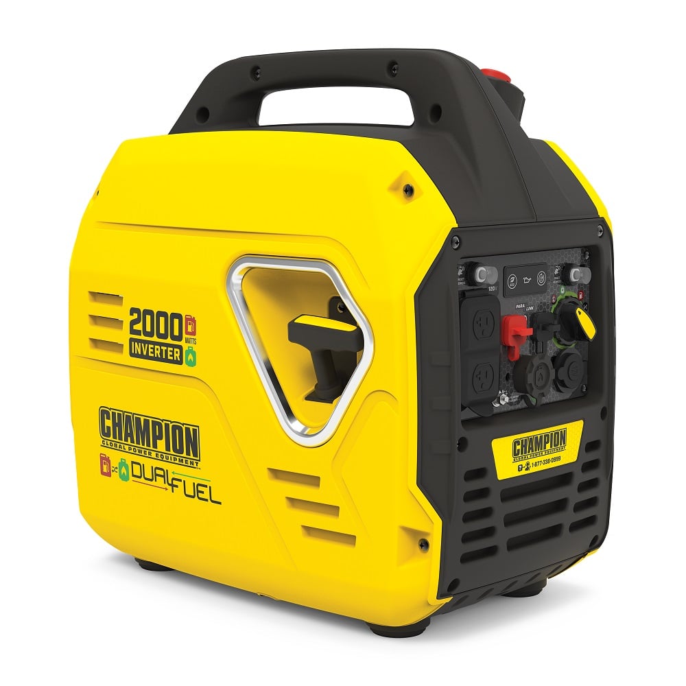 Champion 2000-Watt Ultralight Portable Dual Fuel Inverter Generator - 100900