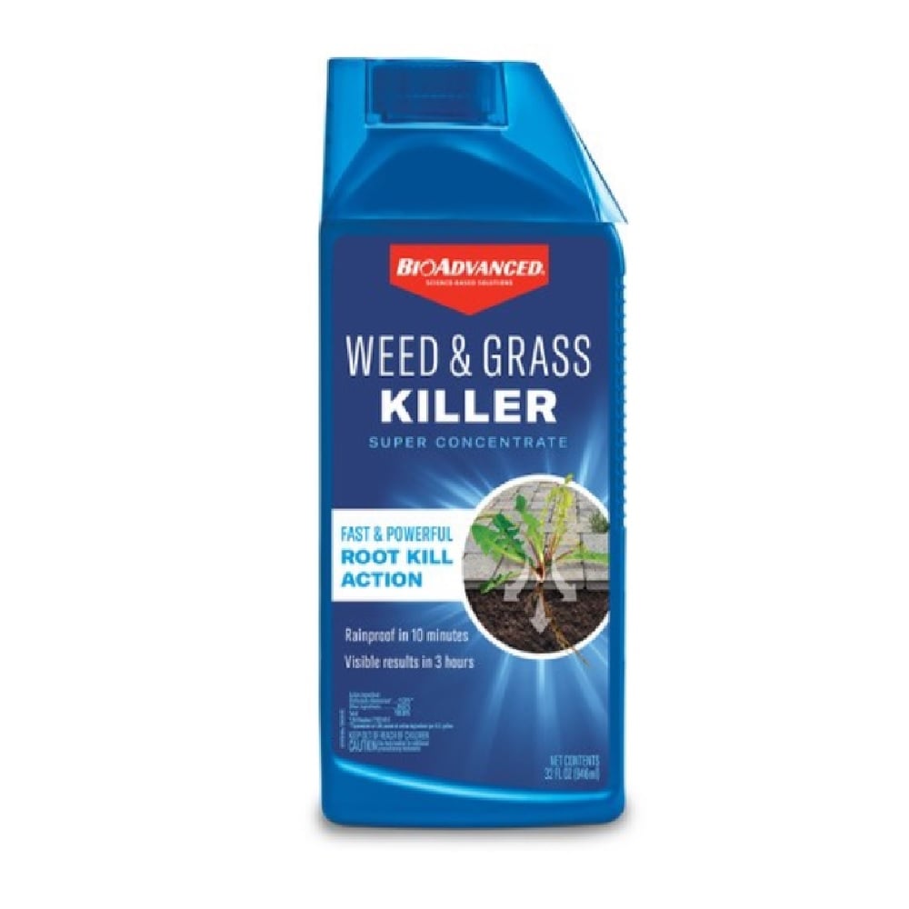 BioAdvanced Super Concentrate Weed and Grass Killer, 32 oz - 704195A