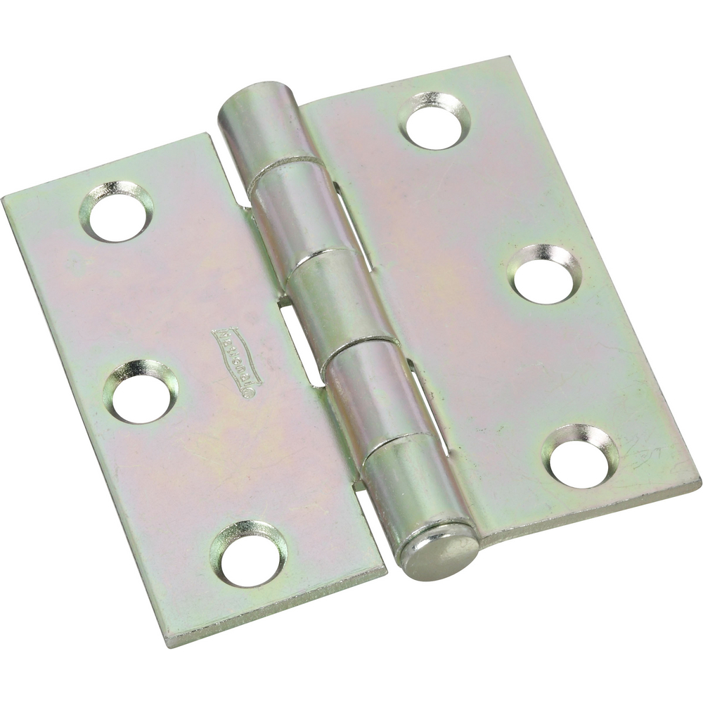 National Hardware 504 Removable Pin Broad Hinges in Zinc plated - N195-644