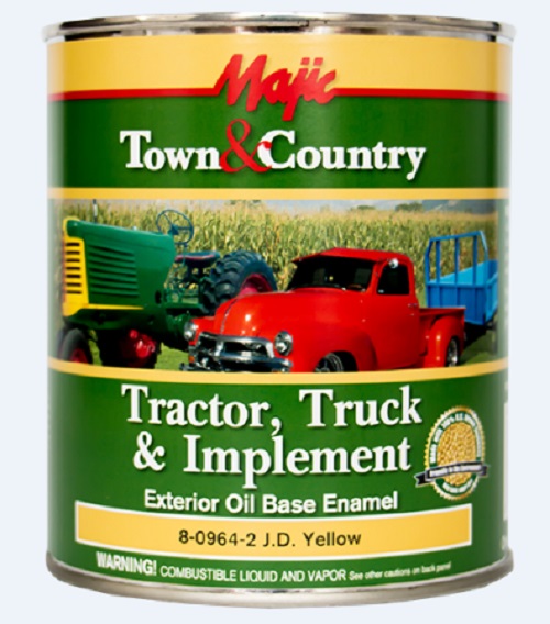Majic Tractor Truck & Implement Exterior Oil Based Enamel Paint John Deer Yellow - 8-0964-2