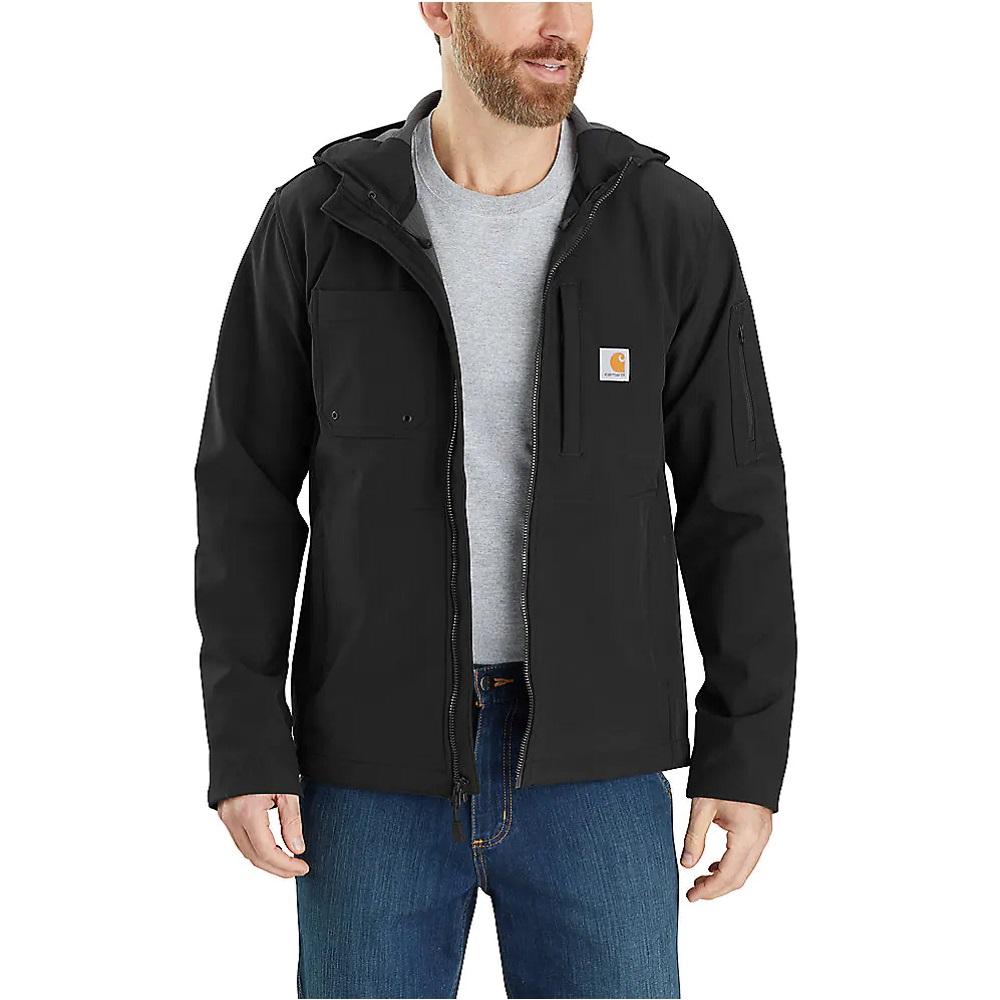 Carhartt® Men's Rain Defender Relaxed Fit Midweight Softshell Hooded ...