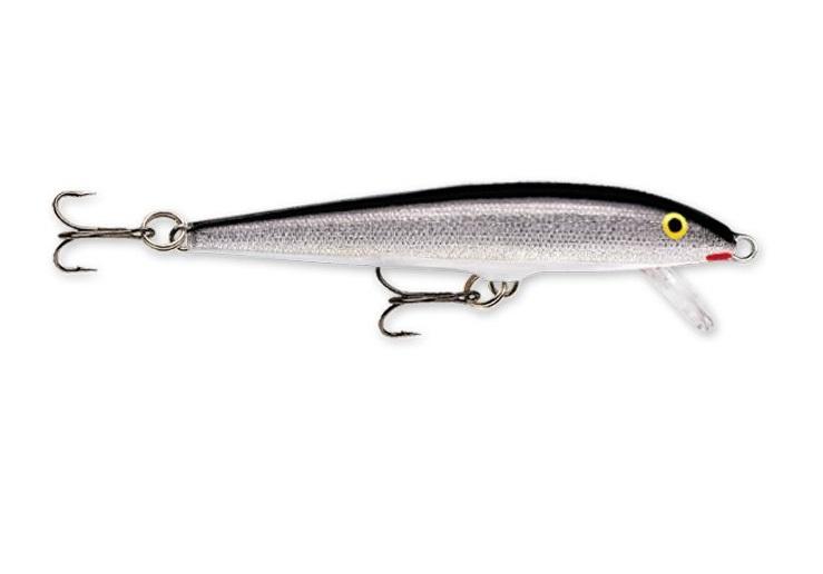 Rapala Silver Floating 2 inch Fishing Lure - F05S