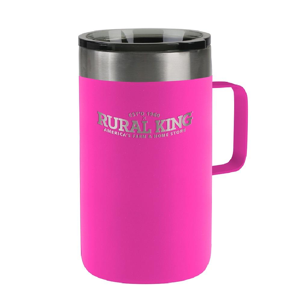 Maars Townie Insulated Coffee Mug, 14 oz | Double Wall Vacuum Sealed Camp  Cup - Carnation Pink