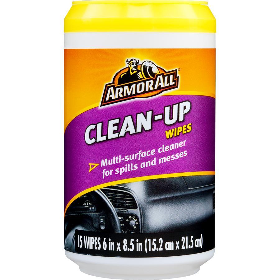 Armor All Clean-Up Wipes - 15 wipes