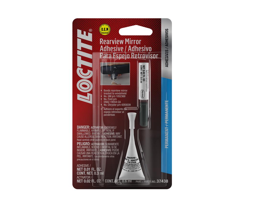 New) Loctite Rear View Mirror Adhesive - AASE Sales