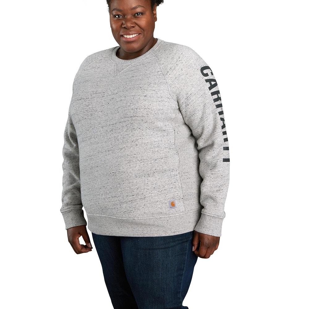 Carhartt Women's Relaxed Fit Long Sleeve Graphic Sweatshirt