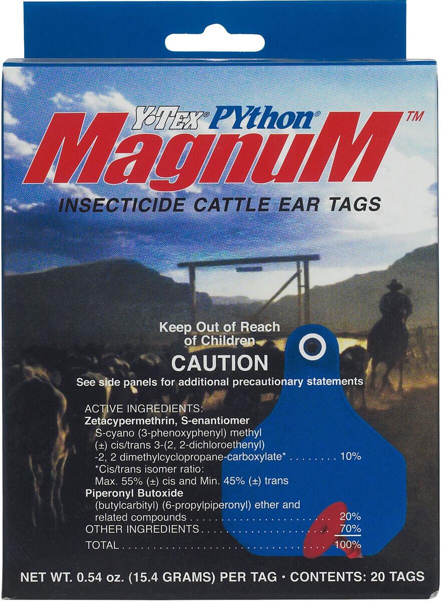 Y-Tex 1817000 Python Insecticide Tag