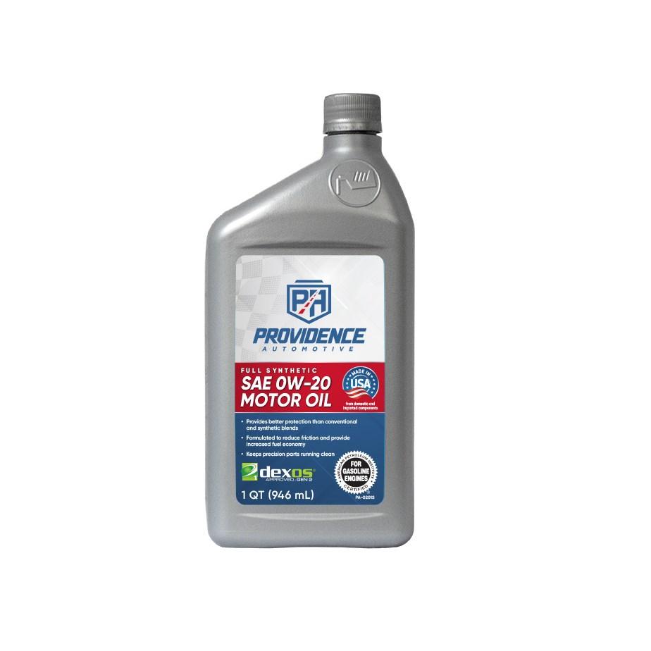 Providence Automotive Oil Full Synthetic 0W20, 1 Quart - PA-0201S