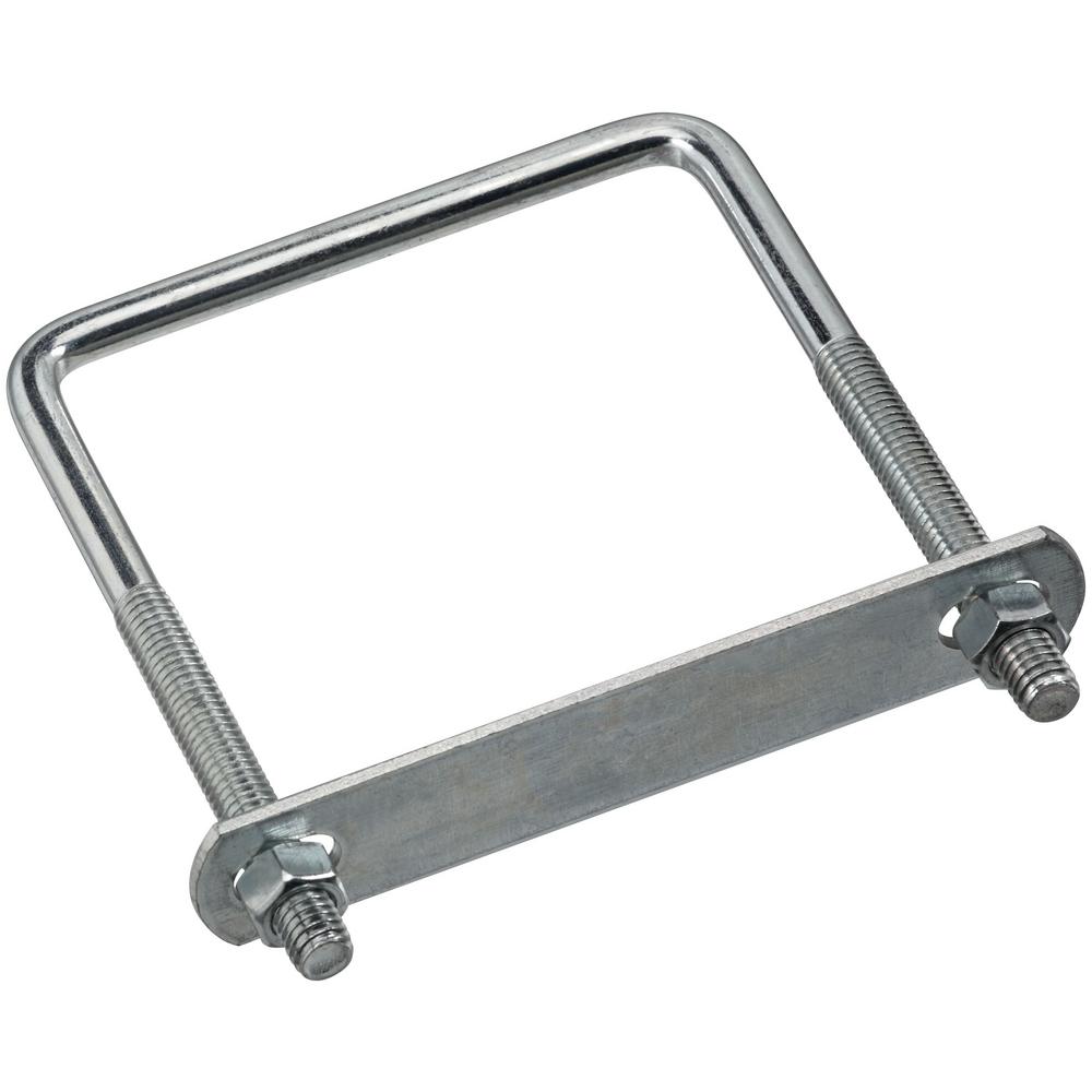 Bolts King Hardware National - U Zinc Rural 2192 in plated Square | N222-398