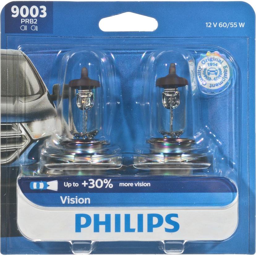 Philips H7 Vision Headlight, Pack of 2 
