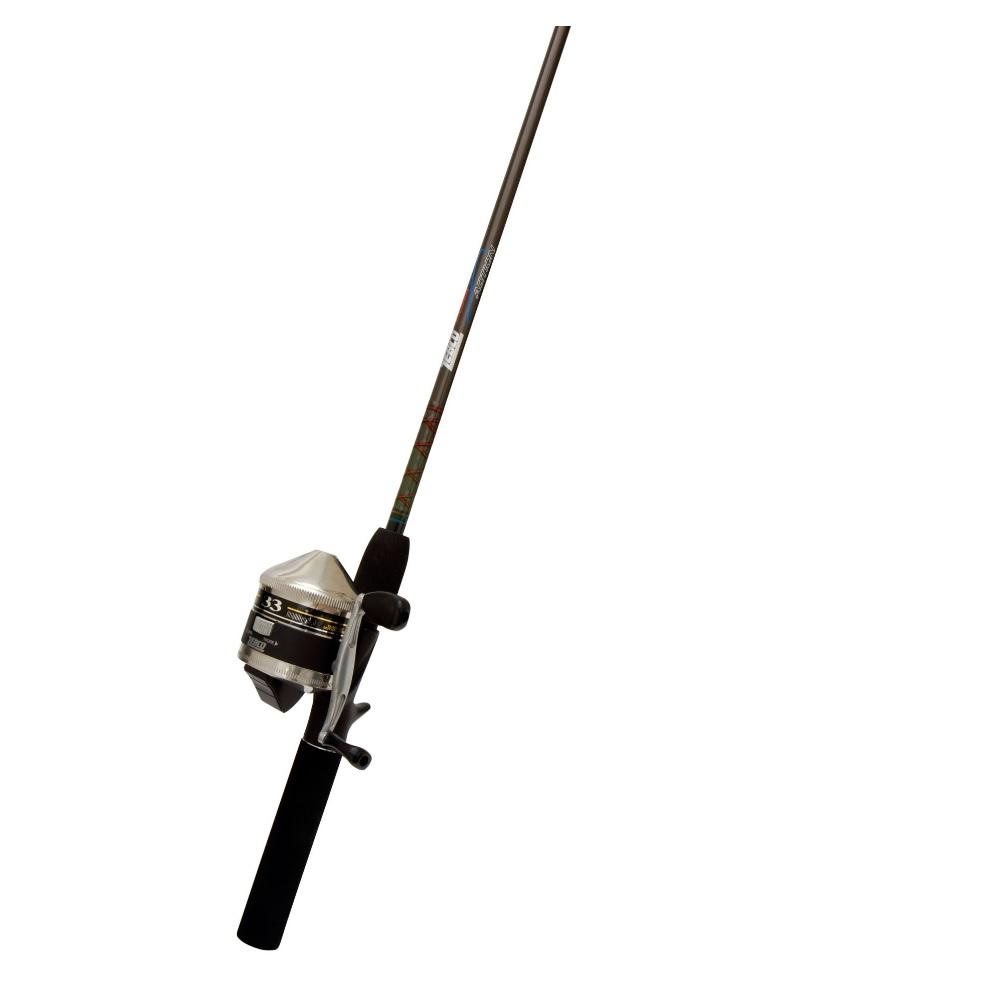 Zebco 33 Platinum Spincast Reel and Fishing Rod Combo, 5-Foot 6-Inch  2-Piece Rod
