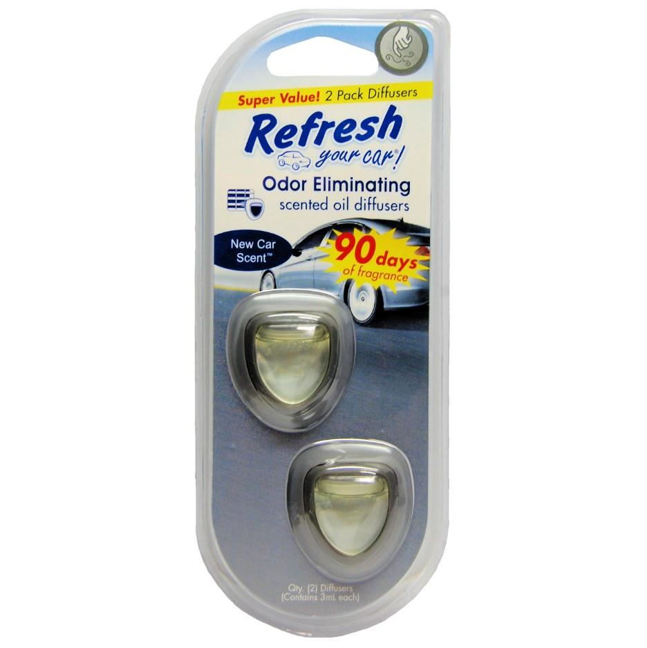  Refresh Car Air Freshener Vent Clip and Mini Car Oil