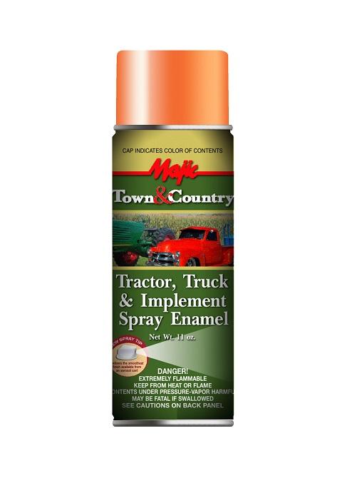 Majic Paints 8-20971-8 Tractor & Implement Spray Enamel Paint, Aerosol,  Kubota Orange