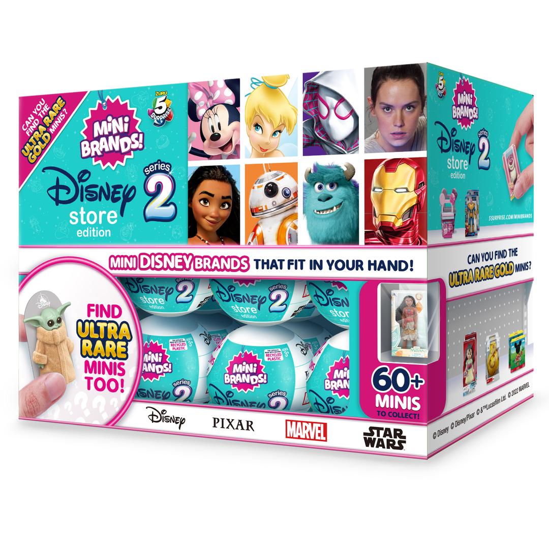 5 Surprise Disney Store Mini Brands Series 2, Assorted - Other Toys