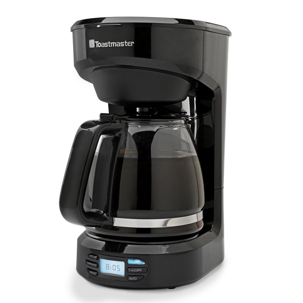 Toastmaster 12-Cup Coffee Maker, TM-122CM, Black 