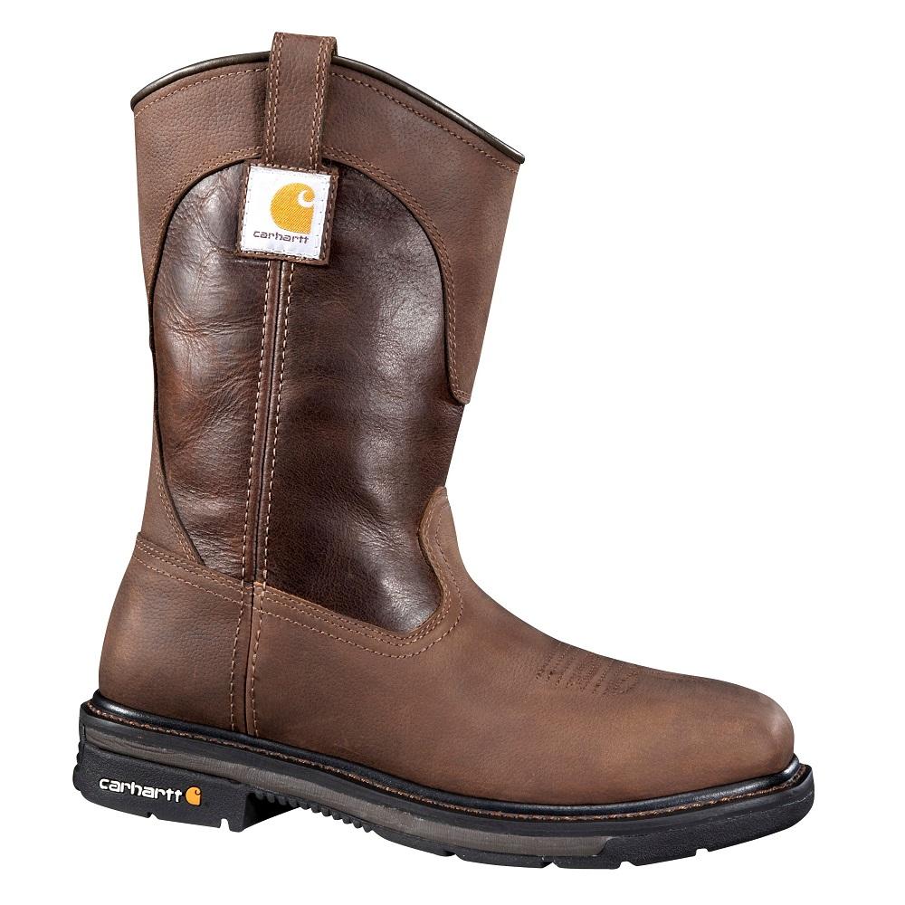 Carhartt® Men's Square Toe Wellington Steel Toe Work Boot - CMP1218 ...