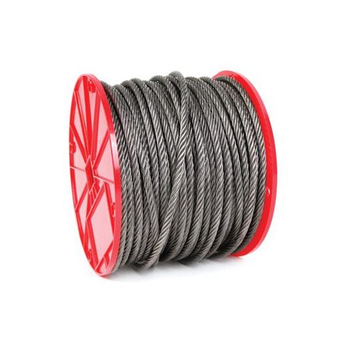 Baron 1 Foot of Wire Rope Cable with Fiber Center 6 x 19 3/8 Inch -  38619FC250
