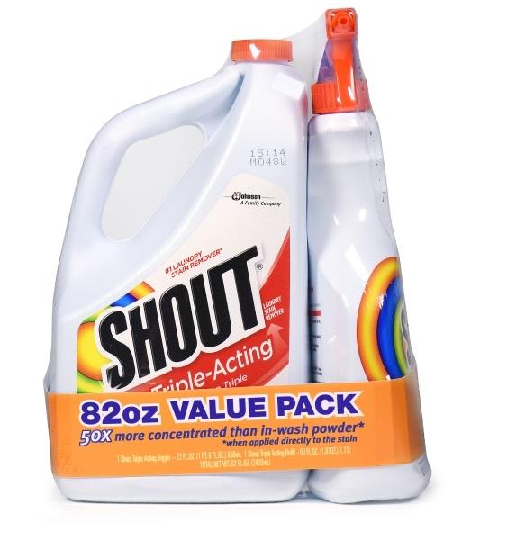 Shout Triple Active Laundry Stain Remover Value Pack 73630