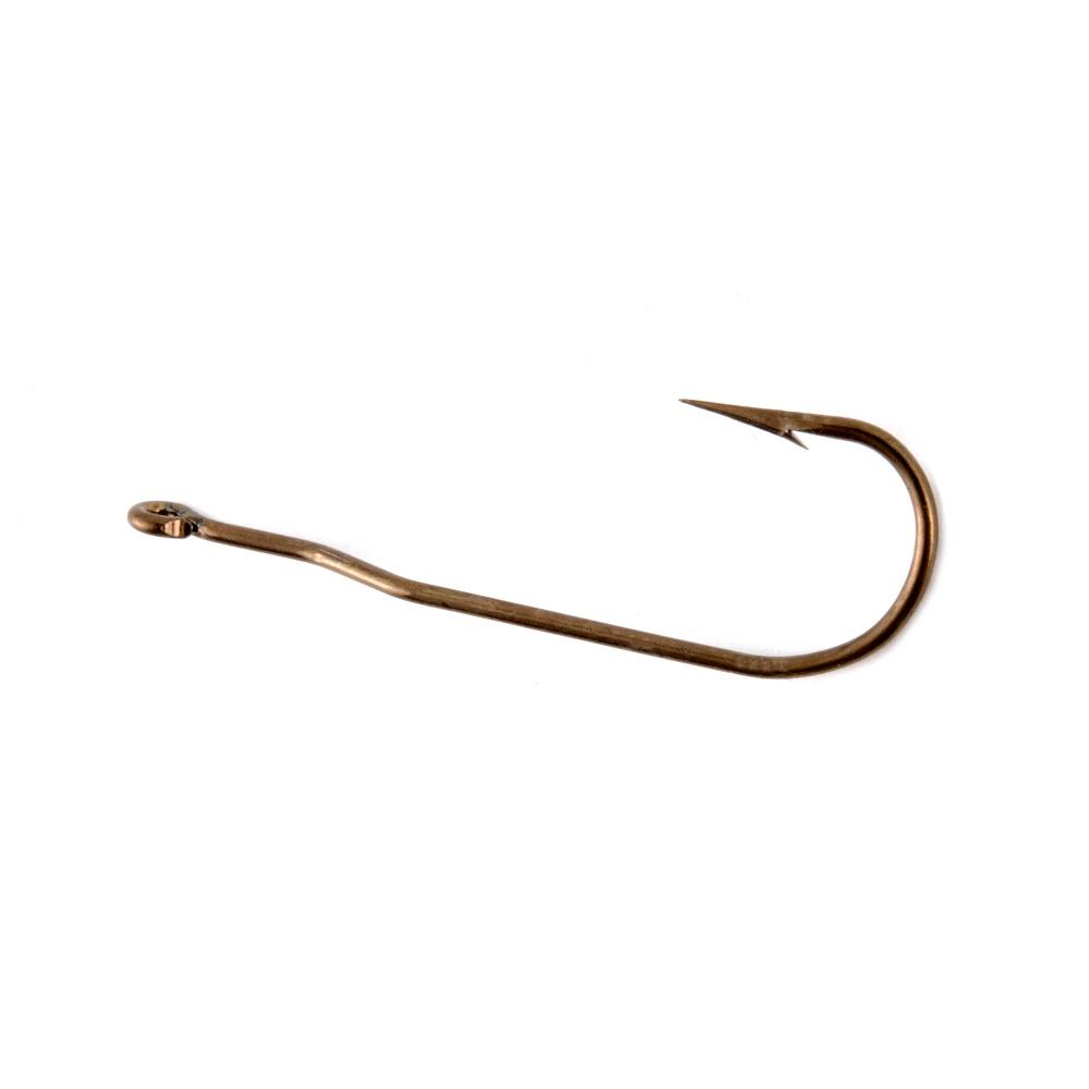 Turrall Hooks Grub Bronze Size #8 Trout & Grayling Fly Tying Hooks