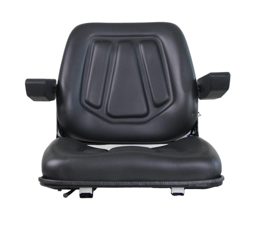 Black Universal Tractor Seat