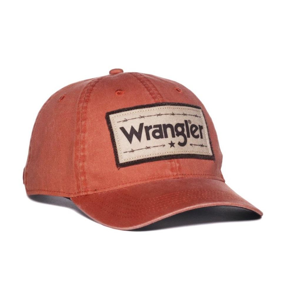 Wrangler Corduroy Trucker Hat - Black/Red , Men's