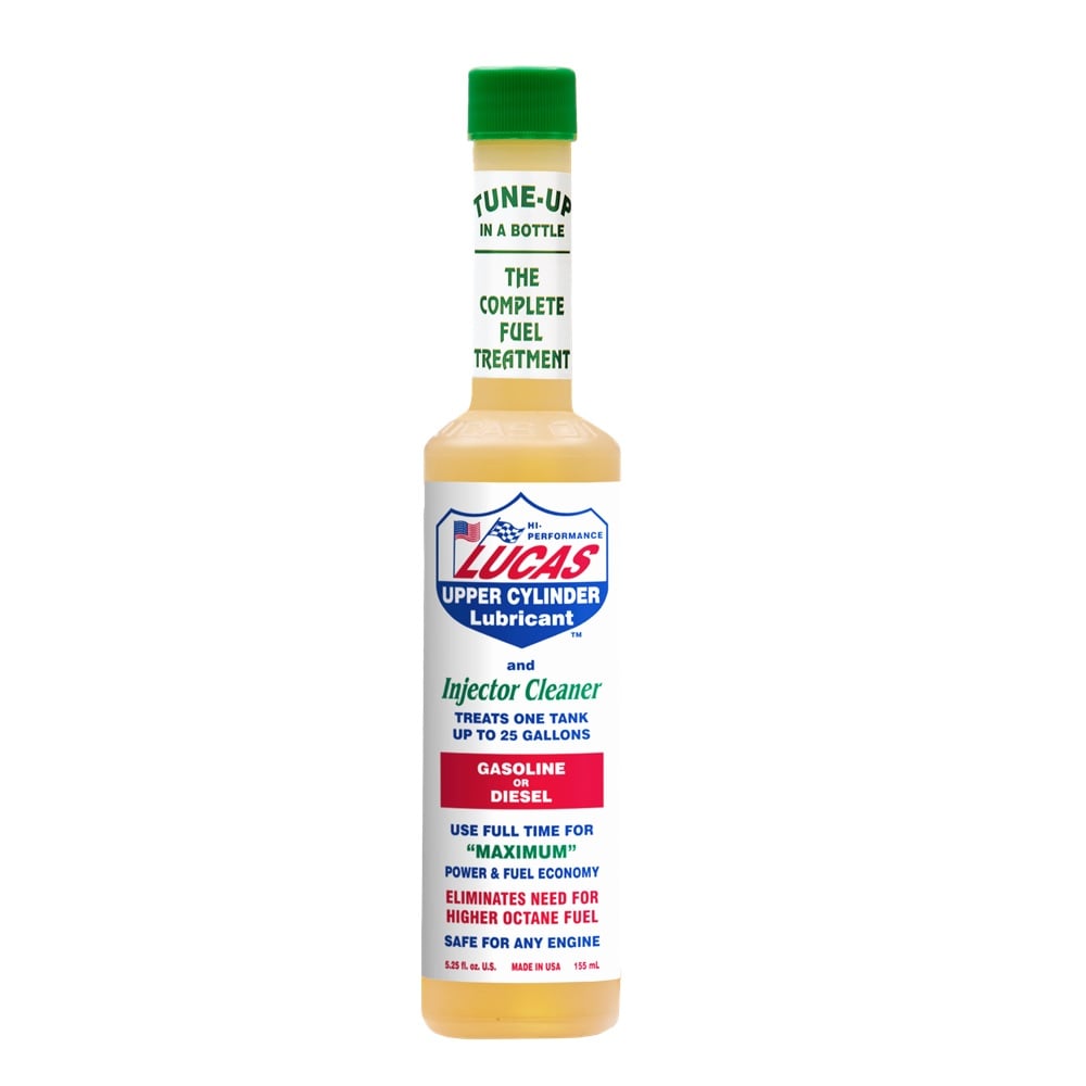 Lucas Oil Upper Cylinder Lubricant and Injector Cleaner, 5.25 oz. Bottle - 10020-72