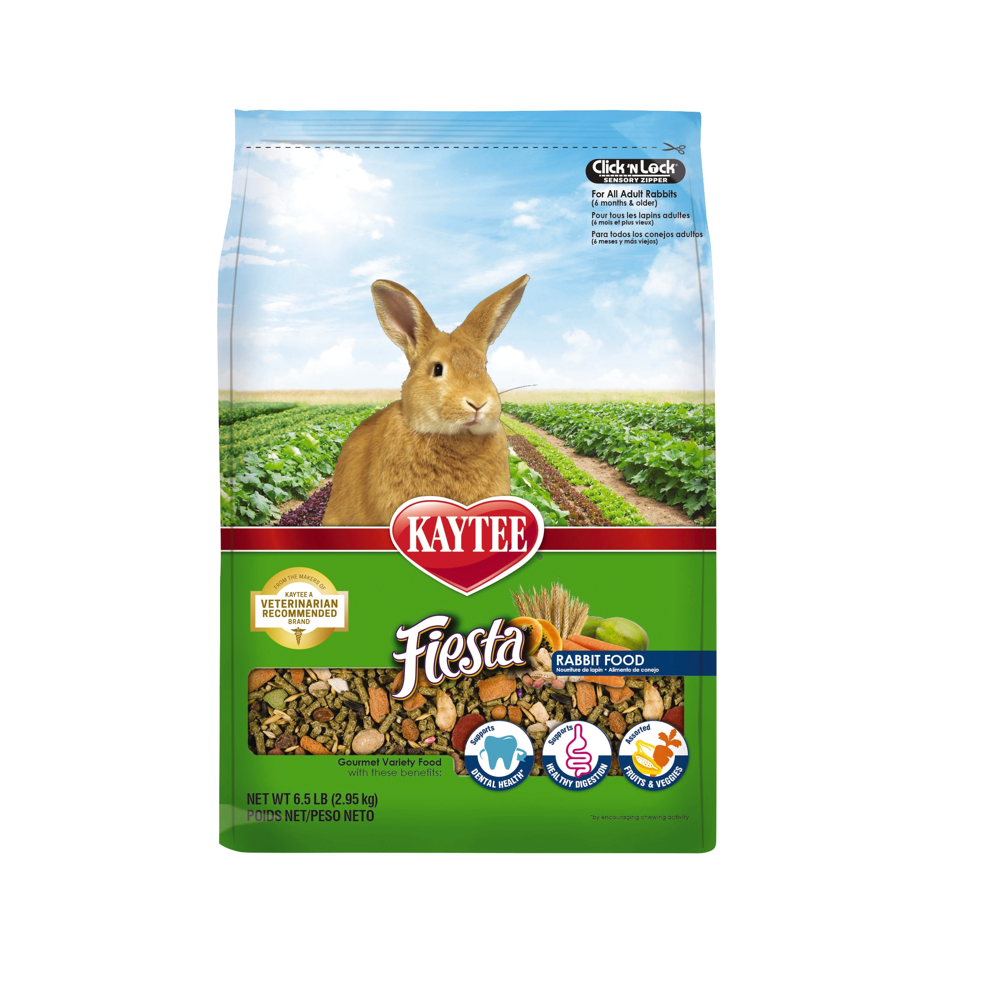 Kaytee Fiesta Rabbit Feed 6.5 lb. Bag - 100037198