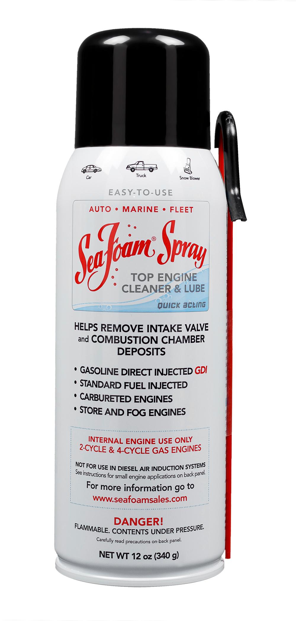 SS14 Cleaner and Lube, Cures Hesitation, Stalls, pings, Flat Spots and Rough Idle Due to Carbon Buildup by Sea Foam, Size: One Size
