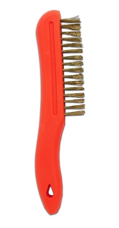 Copper Wire Brass Bristle Wood Handle Wire Scratch... – Grandado Copper Wire Brass Bristle Wood Handle Wire Scratch... – Grandado