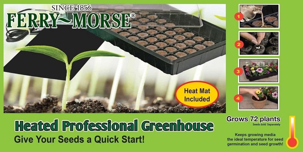 Ferry Morse Heated Professional Greenhouse - KHEATGHS