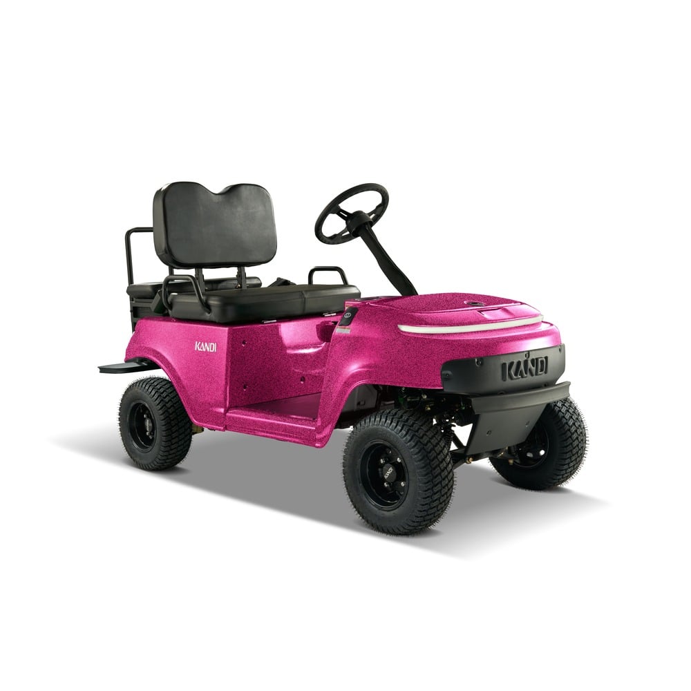 Kandi Collapsible Mini Electric Golf Cart, Pink - RKMINI-P