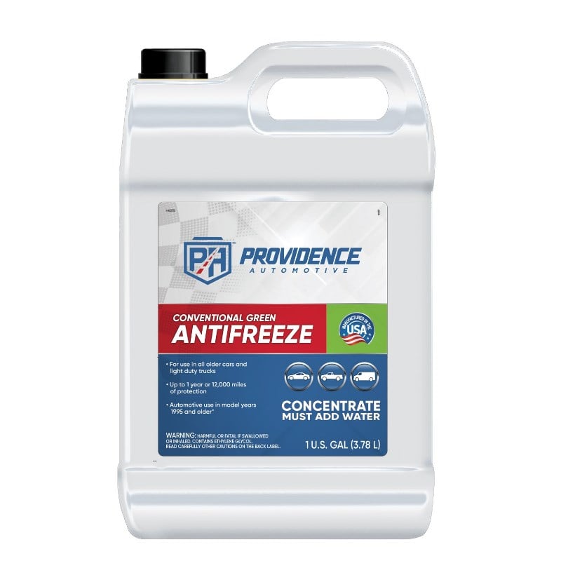 Providence Automotive Conventional Green Antifreeze/Coolant Concentrate, 1 Gallon - 11163