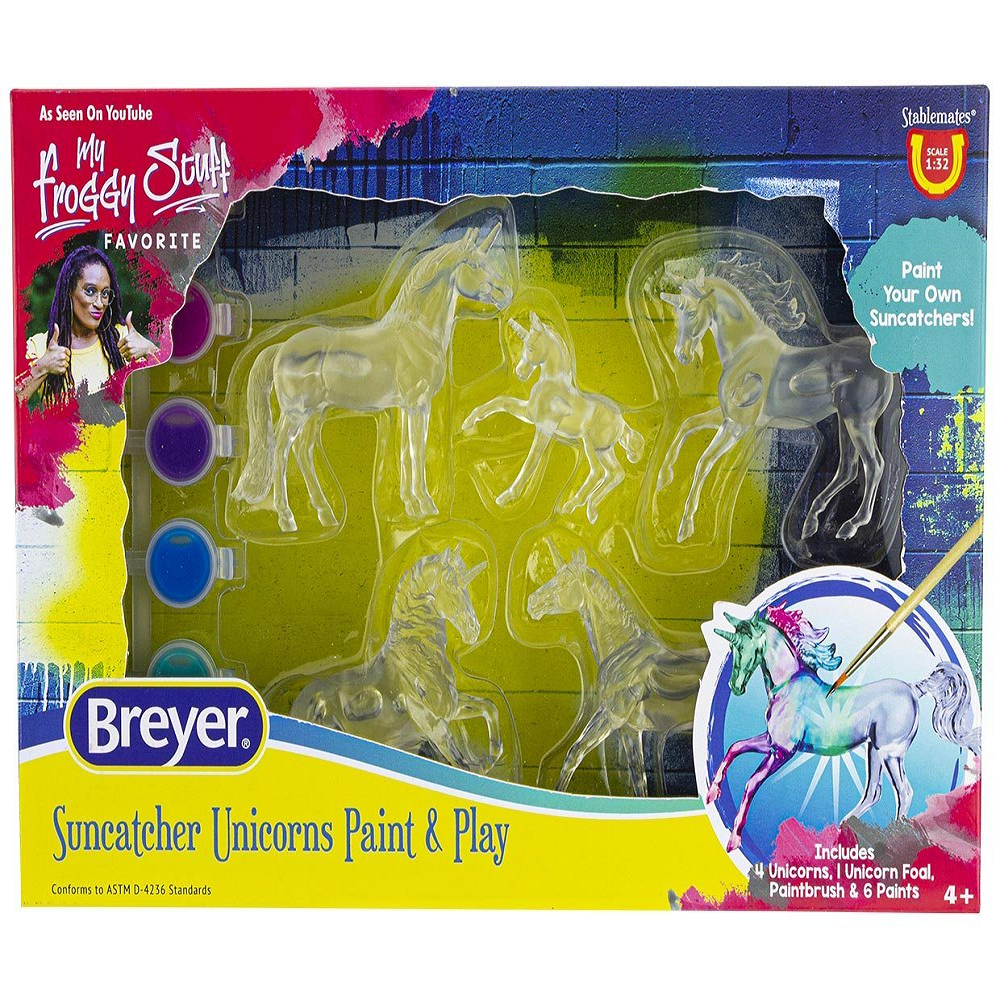 Breyer Suncatcher Unicorns Paint & Play - 4238
