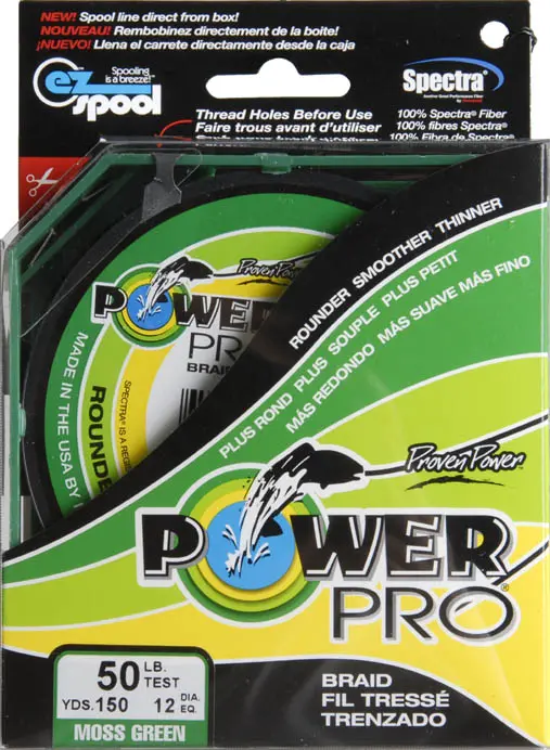 Power Pro 50 lb Test Braided Fishing Line 150 yards - 21100500150E Power Pro 50 lb Test Braided Fishing Line 150 yards - 21100500150E