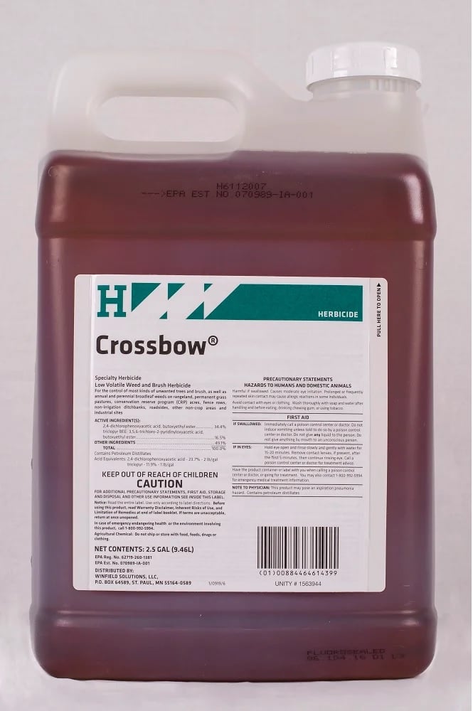 Crossbow Herbicide Weed & Brush Killer 2.5 Gallon - 2.5GALCROSSB