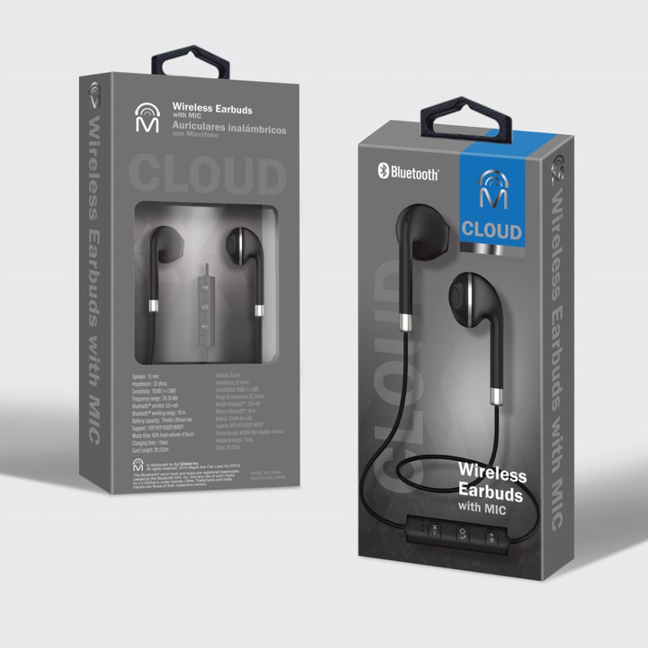 M Wireless Earbuds With Mic  24388-RK