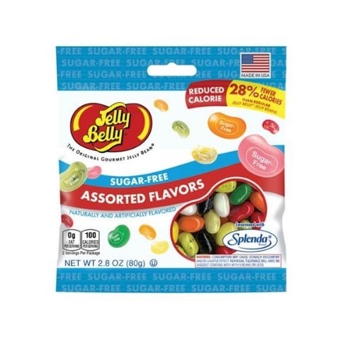 Jelly Belly Sugar Free Assorted Flavors Bag, 2.8 oz.