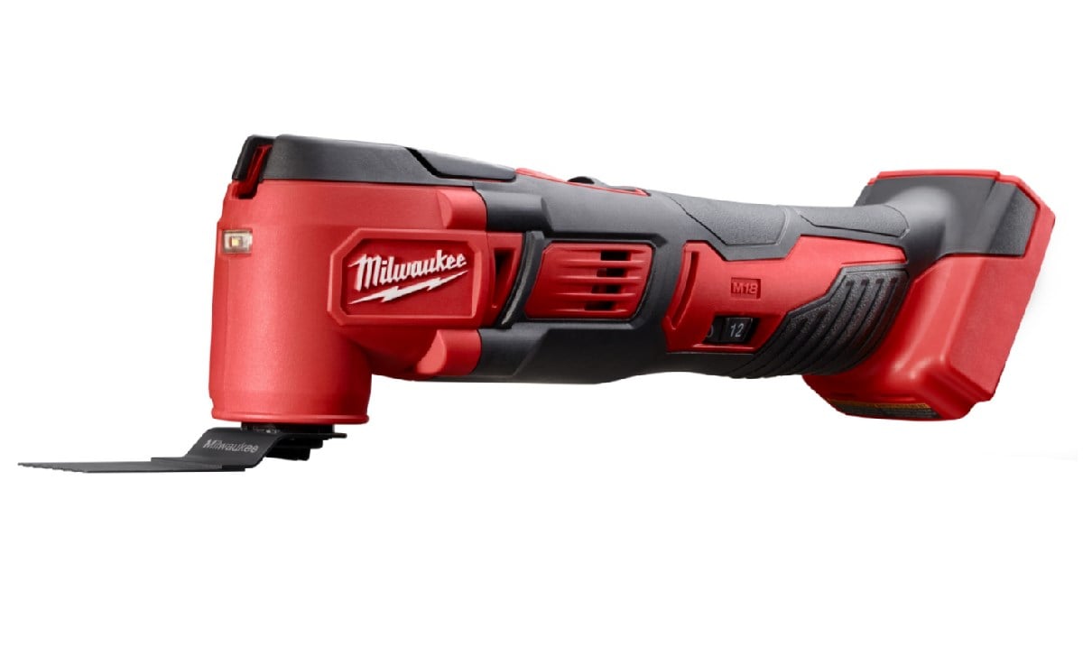 Milwaukee M18 18-Volt Lithium-Ion Cordless Oscillating Multi-Tool, Tool Only - 2626-20