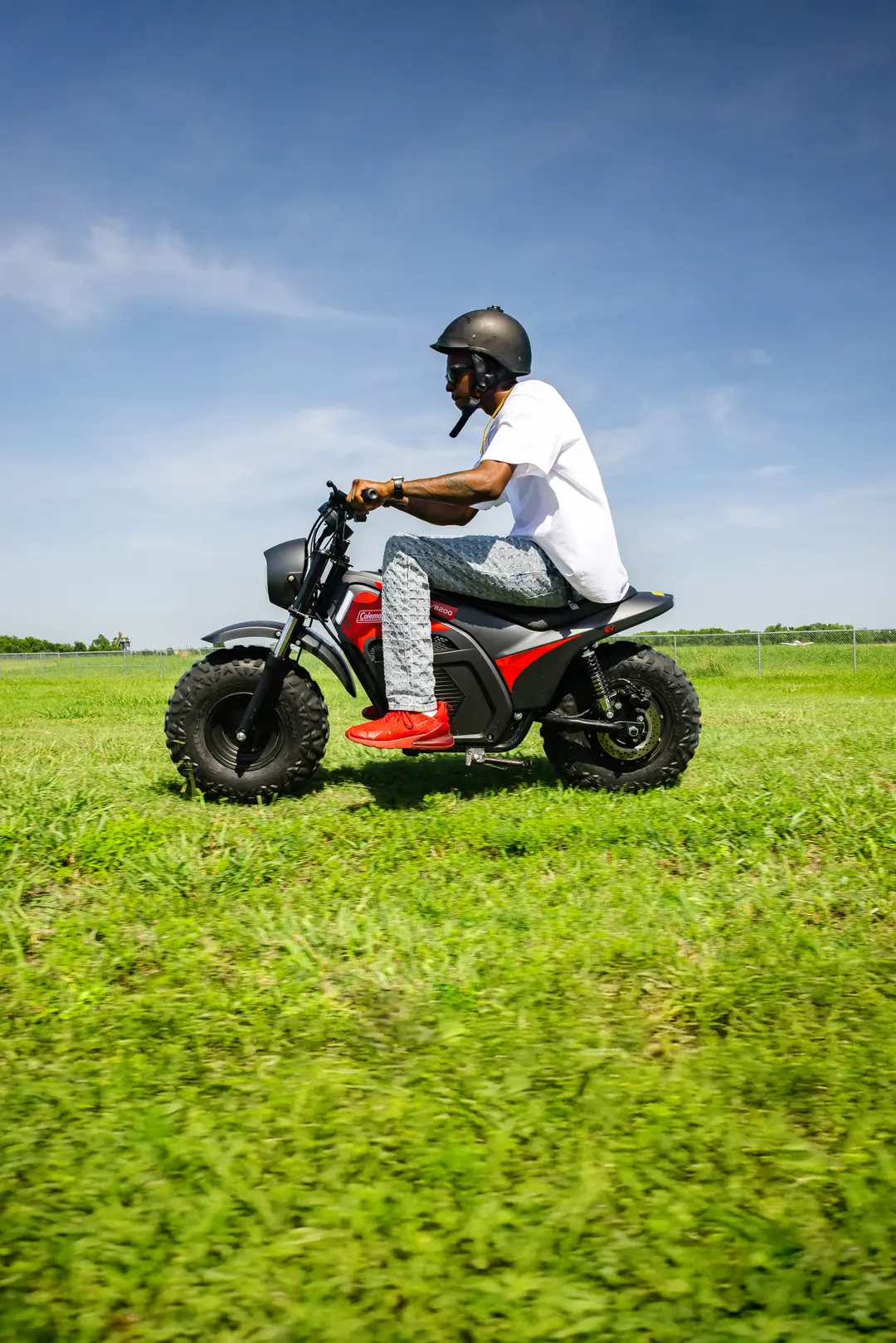 amazon coleman mini bike B200RSV no cutting or splicing necessary New Amazon Tires Came in