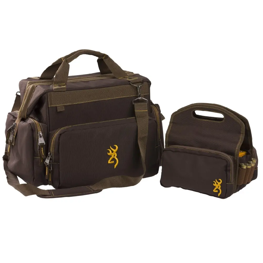 browning 360 tackle bag Dry Ridge Duffle Olive 60L rifle and shotgun shooting features removable interior dividers and four exterior pockets to hold all of your shooting gear Browning Comp Series Range Bag,