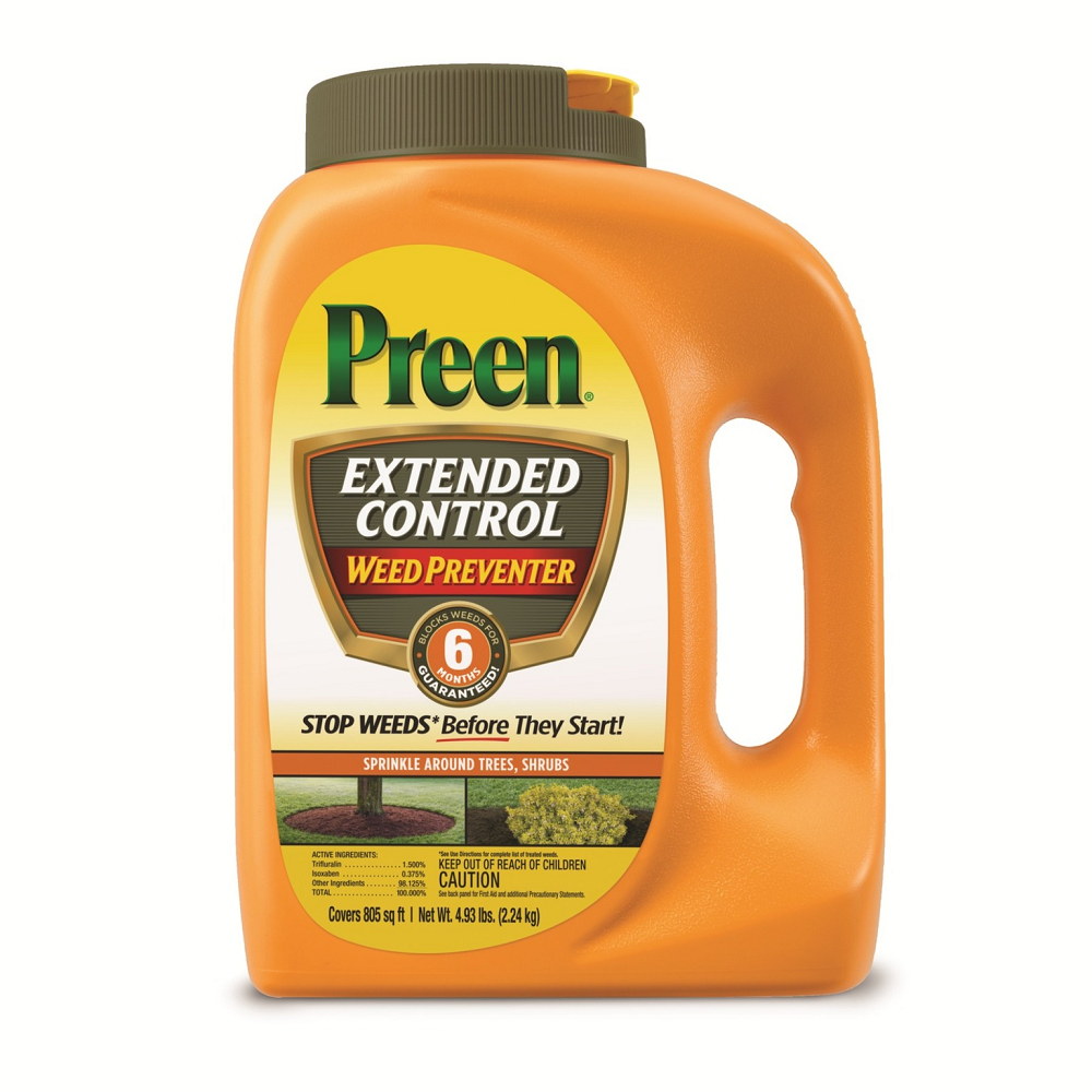 Preen Extended Control Weed Preventer, 4.93 lb. - 2464094