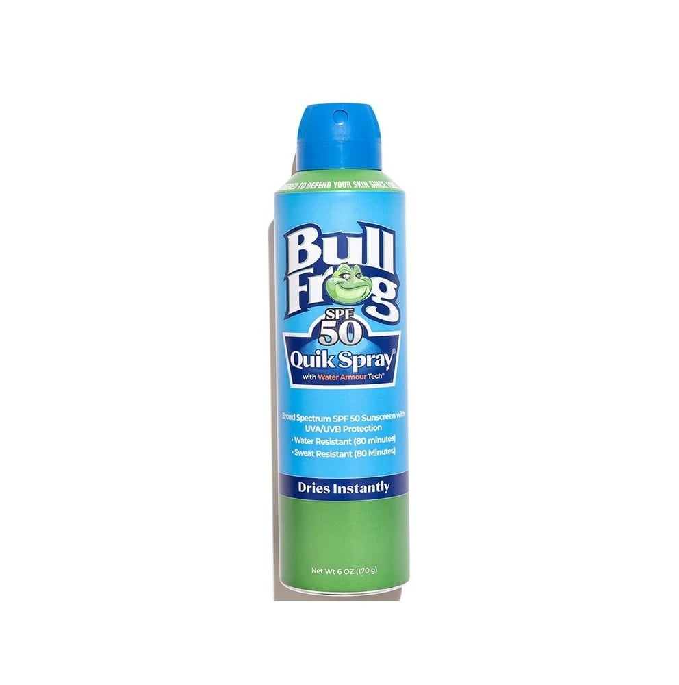 Bullfrog Quik Spray SPF50, 6 Oz. Can - 21109