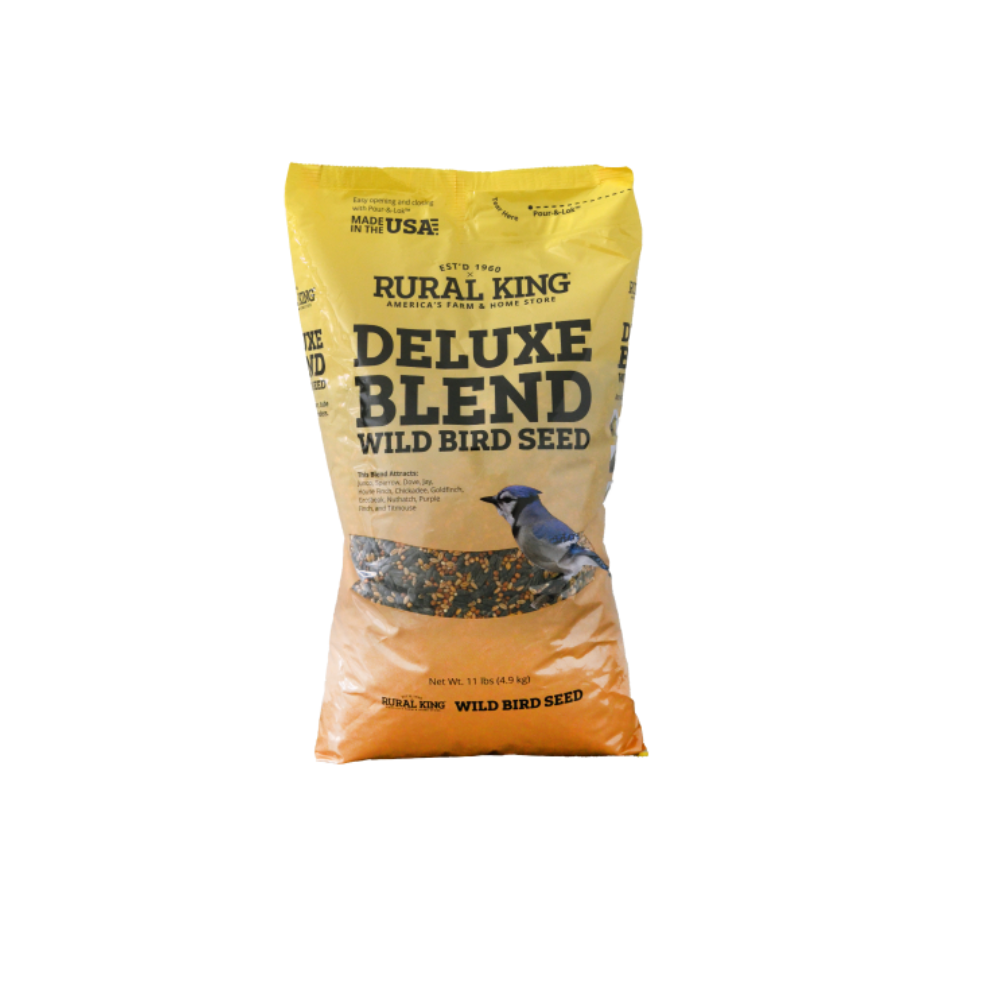 Rural King Deluxe Blend, Wild Bird Seed, 11 lb. Bag